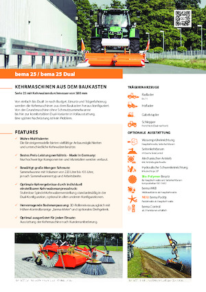 Felszerelhető seprők Bema bema 25