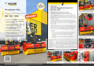 Felszerelhető seprők Adler BK 950-240