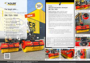 Felszerelhető seprők Adler BK 950-240