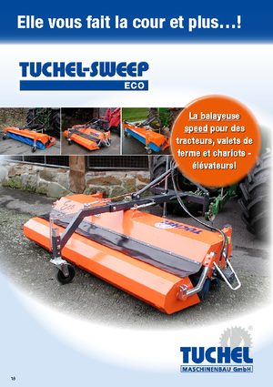 Felszerelhető seprők Tuchel Eco 180 Ø 520