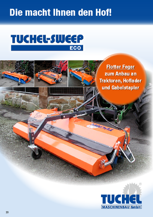 Felszerelhető seprők Tuchel Eco 180 Ø 520