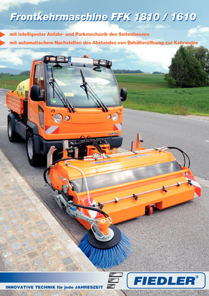 Felszerelhető seprők Fiedler FFK 1610