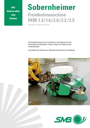 Felszerelhető seprők Sobernheimer FKM 2.0