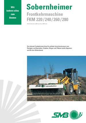 Felszerelhető seprők Sobernheimer FKM 240