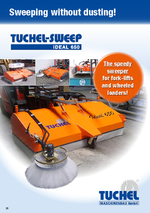 Felszerelhető seprők Tuchel Ideal 