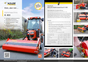 Felszerelhető seprők Adler K 450-120