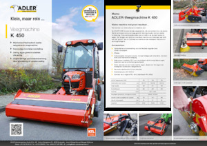 Felszerelhető seprők Adler K 450-120
