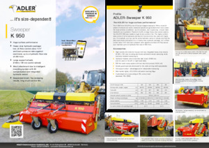 Felszerelhető seprők Adler K 950-360