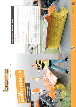 Felszerelhető seprők Bema Kommunal 600 Dual 2050