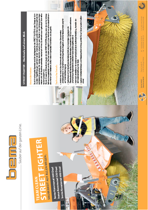 Felszerelhető seprők Bema Kommunal 600 Dual 2050