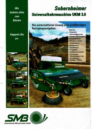 Felszerelhető seprők Sobernheimer UKM 3.0