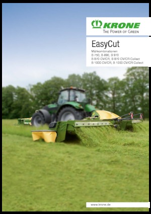 Kombikaszák - tárcsa és cond. Krone EasyCut B 870 CR Collect 