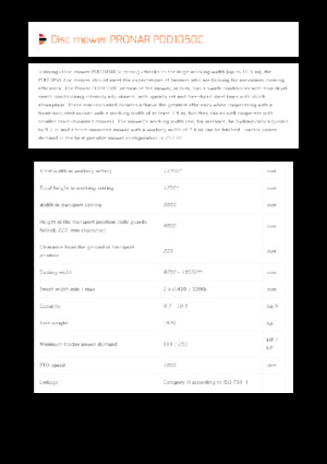 Kombikaszák - tárcsa és cond. Pronar PDD 1050C