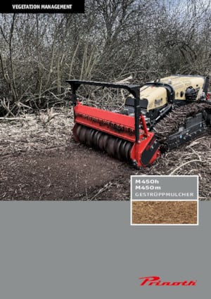 Mulcsozók Prinoth M450h-1450