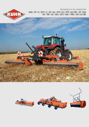 Mulcsozók Kuhn RMS 820