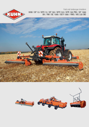 Mulcsozók Kuhn RMS 820