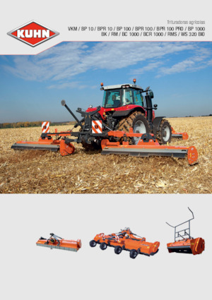 Mulcsozók Kuhn RMS 820