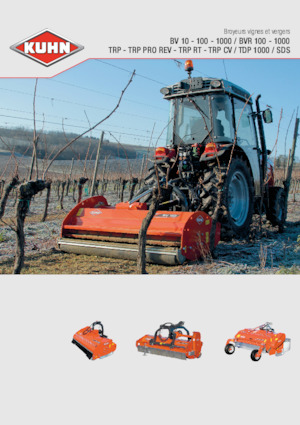 Mulcsozók Kuhn SDS 120