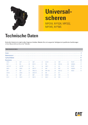 Multiprocesszorok Caterpillar MP324D