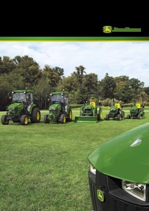 Kommuniális traktorok - elülső felfüggesztéssel John Deere 3036 E