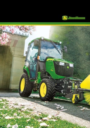 Kommuniális traktorok - elülső felfüggesztéssel John Deere 3036 E