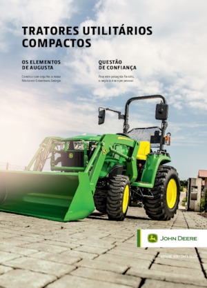 Kommuniális traktorok - elülső felfüggesztéssel John Deere 3036 E
