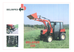 Kompakt kommunális traktorok Belarus 320.4