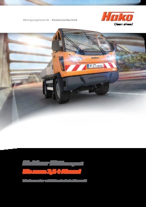 Kommuniális traktorok - elülső felfüggesztéssel Multicar M 27 compact