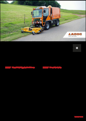 Kommuniális traktorok - elülső felfüggesztéssel Ladog T 1250