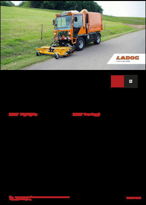Kommuniális traktorok - elülső felfüggesztéssel Ladog T 1250