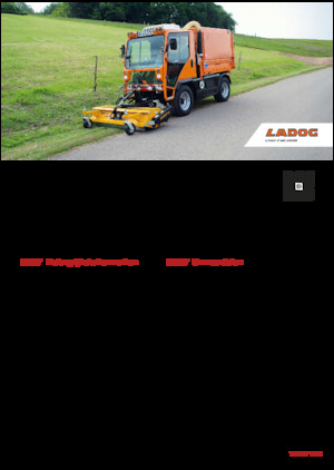 Kommuniális traktorok - elülső felfüggesztéssel Ladog T 1250