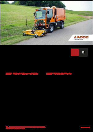 Kommuniális traktorok - elülső felfüggesztéssel Ladog T 1250