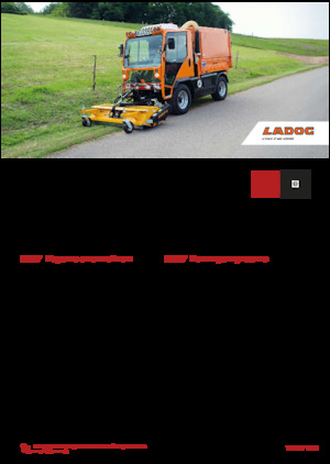 Kommuniális traktorok - elülső felfüggesztéssel Ladog T 1250