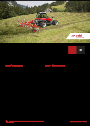 Kommuniális traktorok - elülső felfüggesztéssel Aebi TT 241+