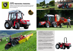 Kompakt kommunális traktorok Carraro HR 6500