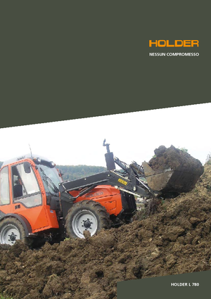 Kompakt kommunális traktorok Holder L 780