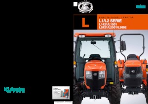 Kompakt kommunális traktorok Kubota L2501 DW