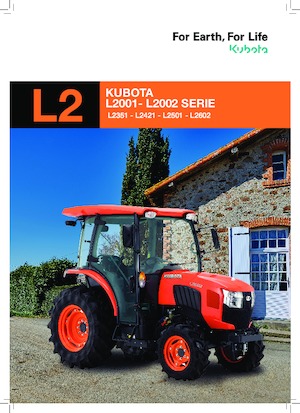 Kompakt kommunális traktorok Kubota L2501 DW