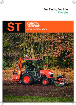 Kompakt kommunális traktorok Kubota ST341-C