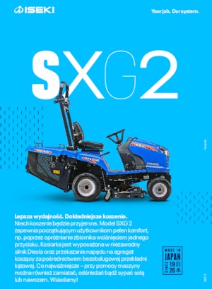 Fűnyíró és kertitraktorok Iseki SXG 216