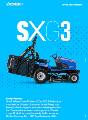 Fűnyíró és kertitraktorok Iseki SXG 323