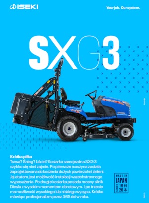 Fűnyíró és kertitraktorok Iseki SXG 323