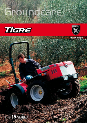 Kompakt kommunális traktorok Carraro Tigre 3200