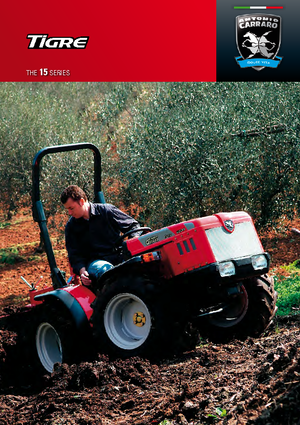 Kompakt kommunális traktorok Carraro Tigre 3200