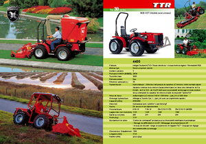 Kompakt kommunális traktorok Carraro TTR II 4400 HST
