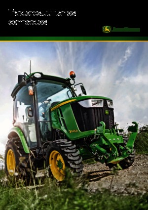 Kommuniális traktorok - elülső felfüggesztéssel John Deere 4049 M