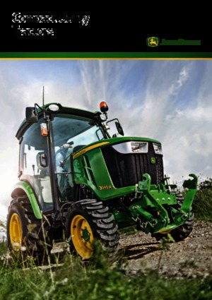 Kommuniális traktorok - elülső felfüggesztéssel John Deere 4049 M