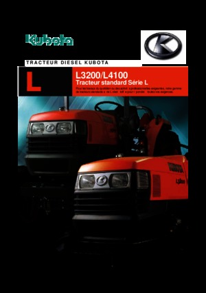 Kompakt kommunális traktorok Kubota L4100