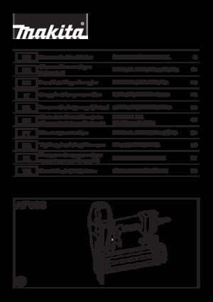 Szög és kapocsbelövők Makita AF506