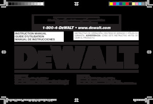 Szög és kapocsbelövők DEWALT DW325PT 